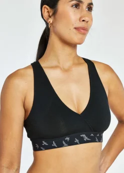 Women Oiselle Wazzie Wool Crossover Bra