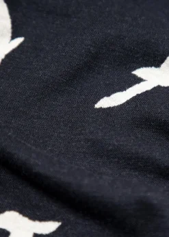 Women Oiselle Wazzie Wool Jacquard Half Zip