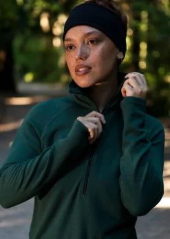 Women Oiselle Wazzie Wool Jacquard Half Zip