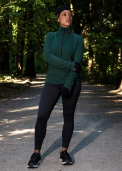 Women Oiselle Wazzie Wool Jacquard Half Zip