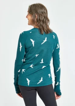Women Oiselle Wazzie Wool Jacquard Long Sleeve