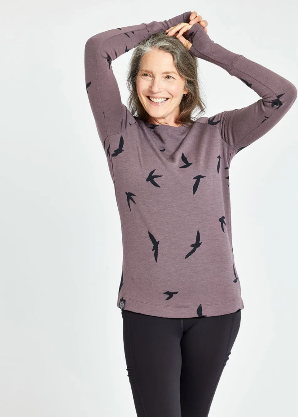 Women Oiselle Wazzie Wool Jacquard Long Sleeve