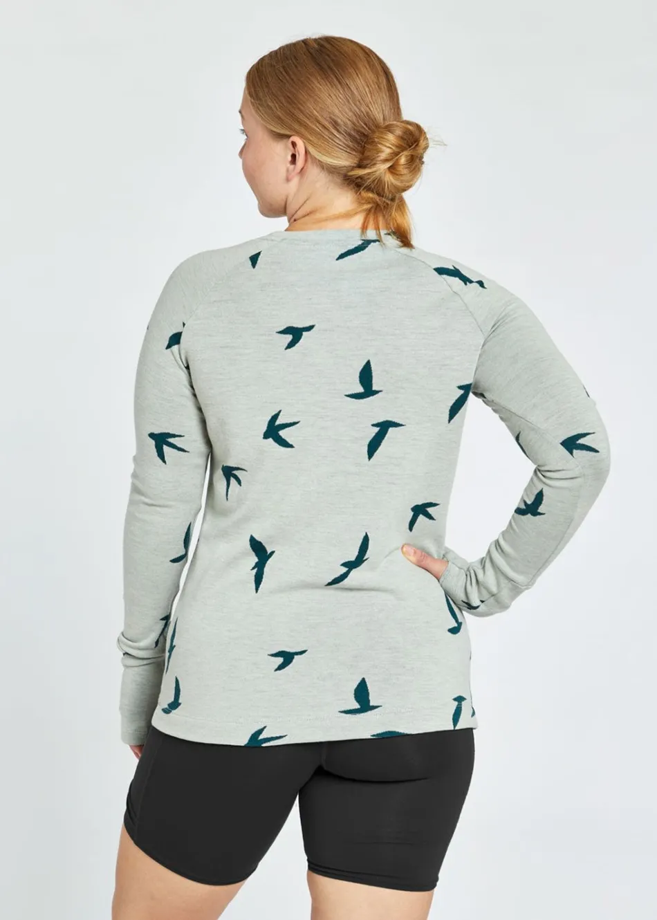 Women Oiselle Wazzie Wool Jacquard Long Sleeve