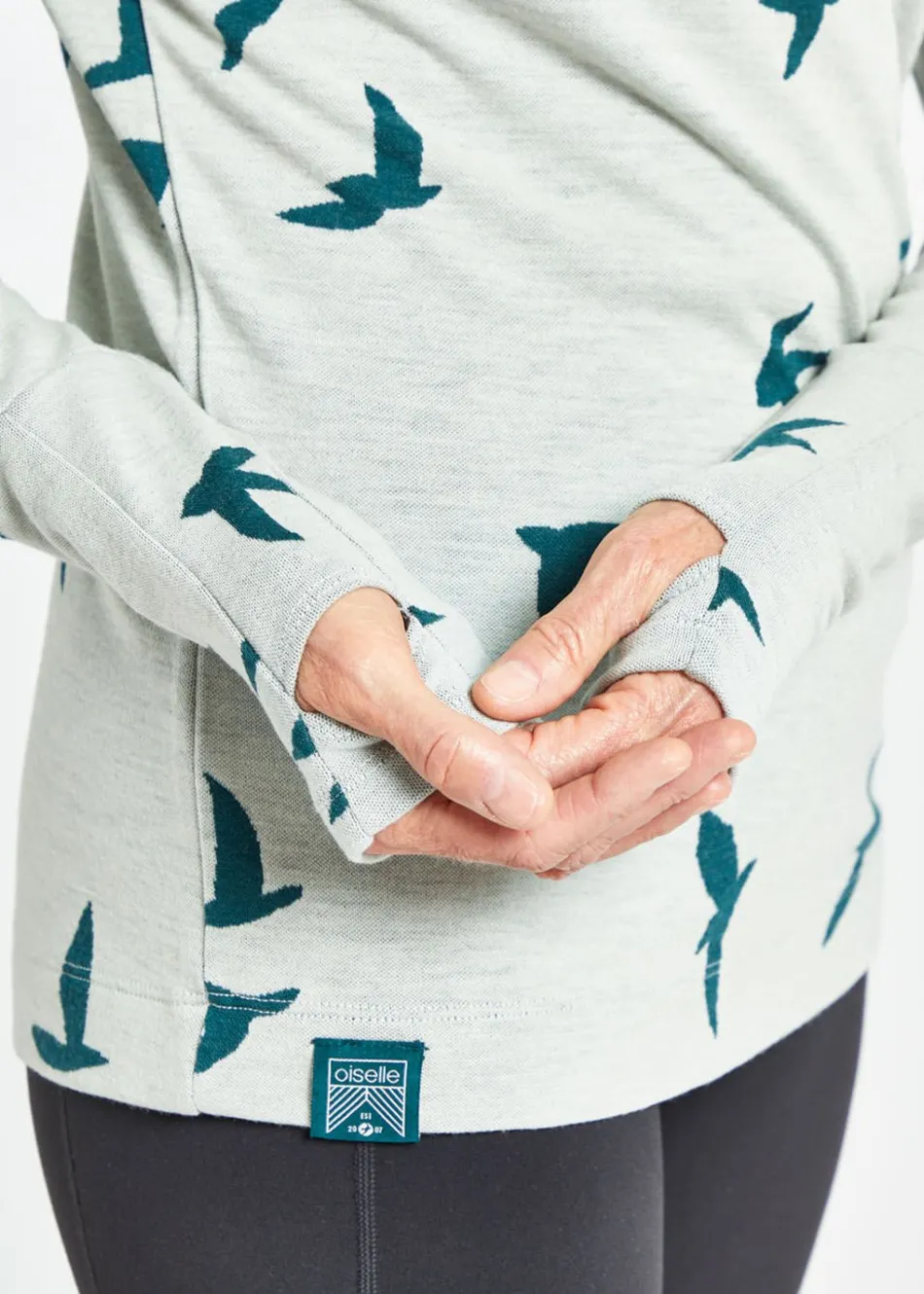 Women Oiselle Wazzie Wool Jacquard Long Sleeve