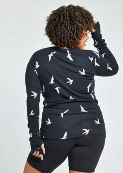 Women Oiselle Wazzie Wool Jacquard Long Sleeve